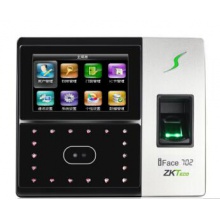 中控智慧（ZKTeco） iFace702 人脸指纹混合识别考勤机面部门禁机打卡机签到机