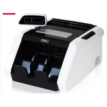 得力（deli） 验钞机银行专用小型智能点钞机