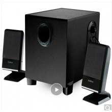 漫步者（EDIFIER） R101V 2.1声道多媒体音箱 音响 电脑音箱 黑色