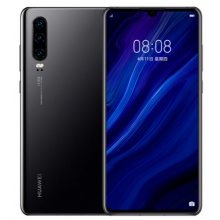 华为 HUAWEI P30 麒麟980AI智能芯片全面屏屏内指纹超感光徕卡三摄手机8GB+128GB亮黑色全网通双4G手机
