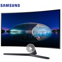 三星（SAMSUNG） C24F396FH 23.5英寸LED背光液晶 曲面屏 电脑显示器1800R