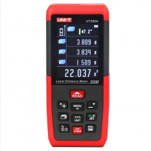 优利德（UNI-T）UT395B 手持彩屏高精度（1.5mm）专业级激光测距仪 70米 电子水平仪USB联机功能，支持WINDOWS操作系统，内置万向水平尺