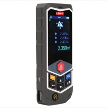 优利德（UNI-T）LM120D PRO 曲面2.4英寸彩屏激光测距仪120米 电子尺 可测曲线 蓝牙连接 中英文语音播报 双供电模式 IP65防水防尘等级及2米耐摔