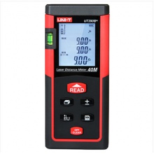 优利德（UNI-T）UT390B+ 激光测距仪光学镜头2个感光孔，60米量程，加减；面积；勾股测量，自动校准！