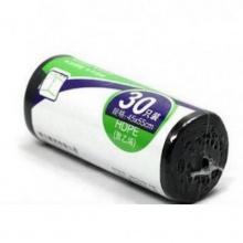 得力（deli） 9573家用办公垃圾袋 加厚塑料袋垃圾袋 45*55 30只装 计量单位：1卷