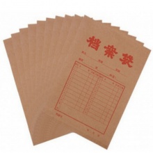 晨光 加厚款A4牛皮纸档案袋 投标文件袋资料袋收纳袋 APYRA60900 厚度0.17mm 1个