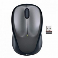 罗技（Logitech）M235 笔记本电脑便携二代无线鼠标 灰色（10个/箱）