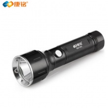 LED充电强光远射手电筒超亮迷你探照灯家用户外照明防身巡逻灯KM-H03