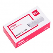 得力(deli)高强度订书钉 12#订书针 1000枚/盒 10盒装 办公用品 0012