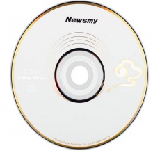 纽曼（Newsmy）CD-R光盘/刻录盘 丹青系列 52速700M 桶装50片空白光盘