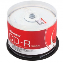 纽曼（Newsmy）CD-R光盘/刻录盘 丹青系列 52速700M 桶装50片空白光盘