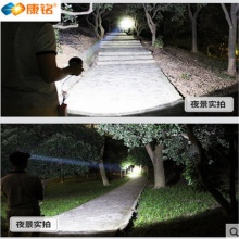康铭LED高亮分体式充电头灯户外强光远射矿灯家用照明手提探照灯KM-207