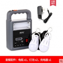 led可充电应急灯家用户外露营多功能太阳能露营帐篷灯夜市摆摊灯KM-926