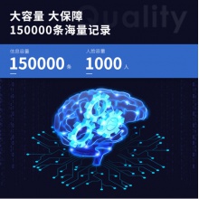 得力(deli)智能云考勤机 多人脸口罩识别打卡签到机 无接触手机考勤wifi联网打卡 考勤数据接口可定制 DL-D6