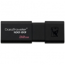 金士顿（Kingston）DT 100G3 32GB USB3.0 U盘 黑色