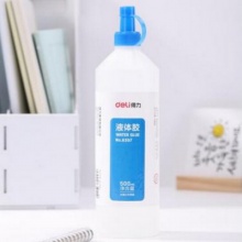 得力(deli)500ml可水洗水晶泥专用液体胶水 透明6357