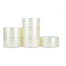 得力(deli)高品质高透明封箱胶带打包胶带 55mm*80m*50um 6卷/筒 办公用品 30289