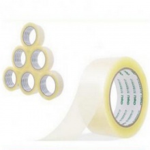 得力（deli） 透明封箱胶带 打包胶带纸胶布快递封口宽胶带批发 45mm*60m/卷 33131 5卷/筒 