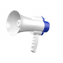 雅兰仕（EARISE） H11 录音大喇叭扬声器户外手持宣传可充电喊话器扩音器大声公便携式高音小喇叭扬声器 白色