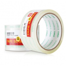 得力(deli)60mm*40y高透度封箱胶带/打包胶带 1卷装 30367