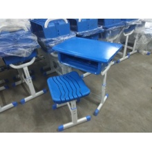 学习桌椅教室用 椭圆管1.2厚 塑料桌凳面 塑料桌斗 面板颜色可以自选