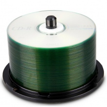 得力（deli）3725 空白CD刻录光盘 CD-R/52X/700MB 50片/筒