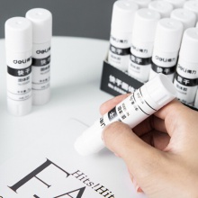 得力(deli)30S快干可水洗固体胶水 36g高粘度PVP胶棒 53312 计价单位：只
