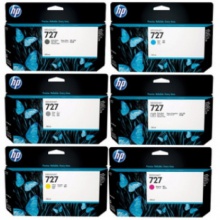 惠普（HP）727号墨盒 (C1Q12A) MK消光黑色墨盒 (适用T920/T930/T1500/T250机型) 300ml