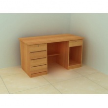 1.4米实木办公桌