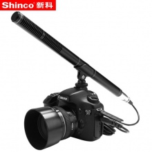Shinco/新科D100 单反麦克风摄像机相机手机外接MIC指向性收音户外采访话筒