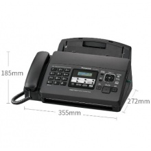 松下（Panasonic）KX-FP7009CN 普通纸传真机（黑色）