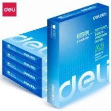 得力（deli）莱茵河70gA3复印纸500张/包