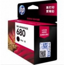 惠普680黑色墨盒