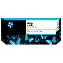 惠普（HP）728号原装墨盒 黄色 F9K15A（300ML）适用于T730/T830 绘图仪打印机墨盒