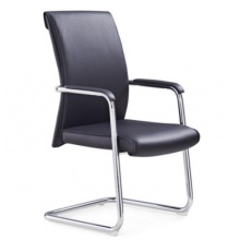 金属弓形办公椅