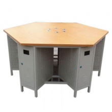 正六边形六角桌