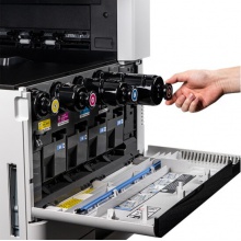 得力（deli）数码激光打印机 打印复印扫描多功能复合机 wifi直连 自动双面输出 绘彩一体机 M201CR