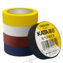 锴达 KATA 电工胶带 电气绝缘胶带耐高温PVC防水黑色胶带 1卷