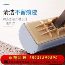 胶棉拖把吸水海绵拖把不锈钢杆挤水免手洗懒人墩布地拖