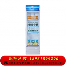 星星（XINGX） 236升 立式玻璃门冷柜 饮料陈列柜 商用冷藏冰箱（银灰色） LSC-236C