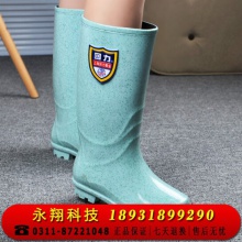 回力雨鞋女士高筒雨女式防水鞋时尚款高筒成人水靴胶鞋套鞋 863单层