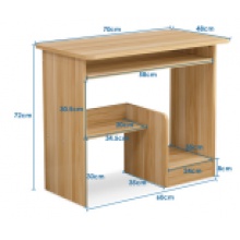 简易学生板式单人书桌