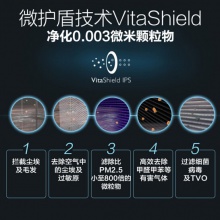 飞利浦（PHILIPS）空气净化器加湿器一体机 家用落地式除PM2.5甲醛 无雾空气加湿 静音带滚轮