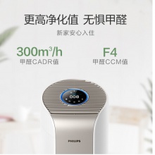 飞利浦（PHILIPS）空气净化器 除甲醛除病毒PM2.5除菌率99% 京鱼座智能生态产品AC3058/00
