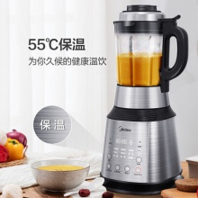 美的（Midea）破壁机家用多功能料理机 智能预约防溢 低噪音风道 精钢八叶刀PB12Power304