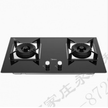 美的（Midea）JZY-Q62燃气灶双灶5.0KW大火力旋风匀火 瞬时点火家用灶具炉具嵌入式煤气灶 厨房 天然气