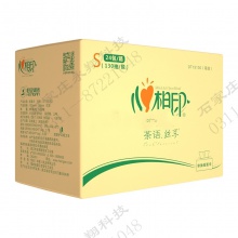 心相印抽纸 茶语丝享系列3层130抽面巾纸*24包纸巾/箱