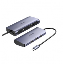 绿联type-c 转hdmi、vga 六合一拓展坞