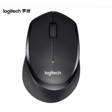 罗技M330静音无线鼠标黑色