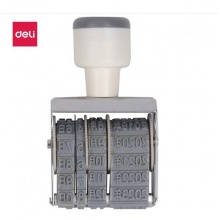 得力7527日期印(灰白)(台)